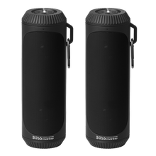 Load image into Gallery viewer, Boss Audio System BOLT Portable Bluetooth Speaker - Black (Pair) with TWS, Flashlight, and Weatherproof Design Alternate Image