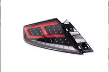 Load image into Gallery viewer, OLM Full LED Taillights for Subaru WRX (2022-2026) Spec-AR Red Bar with Black Base &amp; Clear Lens OLME.47002.1-CBRC Alternate Image