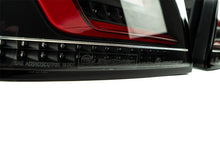 Load image into Gallery viewer, OLM LED Tail Lights for Subaru WRX / WRX STI (2015-2021) Evolution Series Red Bar with Black Base &amp; Clear Lens OLMA.70032.1-CBR Alternate Image