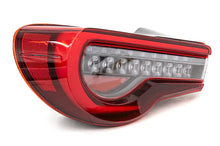 Load image into Gallery viewer, OLM Tail Lights for Scion FR-S (13–16) Toyota 86 (17–20) Subaru BRZ (13–25) OE Plus Linear Style Sequential - Clear Lens OLMA.70206.1-OE Alternate Image