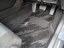 Load image into Gallery viewer, HKS Floor Mats Nissan GT-R R35 (2009-2024) Monotone Oil Splash Pattern, Full Set of 5, LHD Only, 53001-AN014 Alternate Image