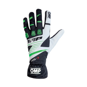 OMP KS-3 Karting Gloves - Multiple Size & Colors Options