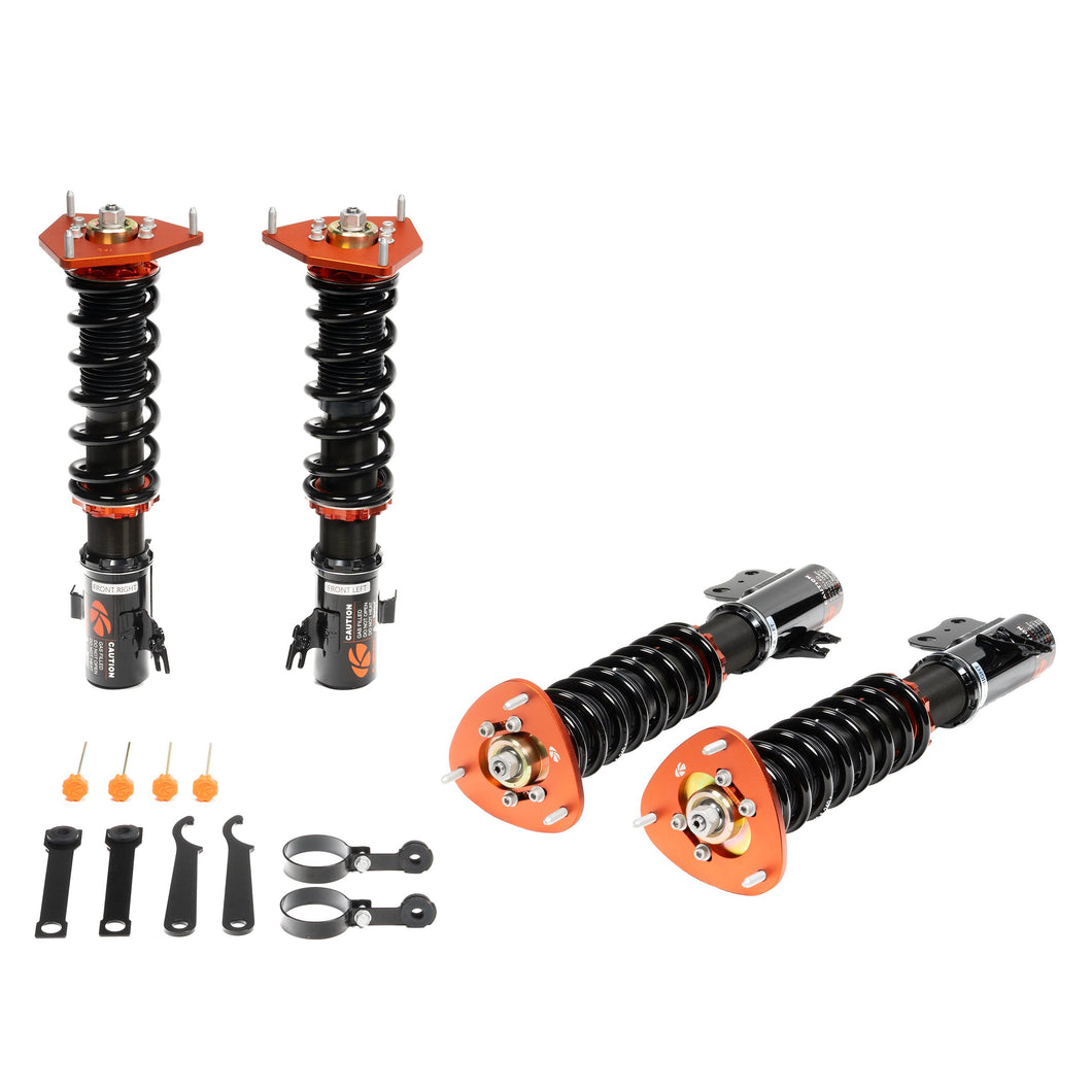 KSport Kontrol Sport Coilovers BMW M3 E30 (88-91) [True Rear] w/ Front Camber Plates - CBM019-SP