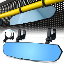 Load image into Gallery viewer, Xprite UTV Rear View Center Mirror [Fits 1.75" to 2" Rollbar] Convex 13" or 17" Wide Valiant Series Alternate Image