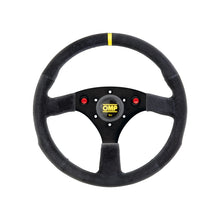 Load image into Gallery viewer, OMP 320 Alu S / SP Racing Steering Wheel [Flat 3 Spokes] Black - SP Alternate Image