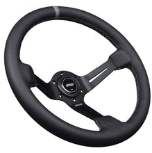 DND Leather Race Steering Wheel (350mm, 6 bolt) Black / Purple / Red /