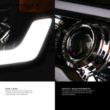 Load image into Gallery viewer, Alpha Owls Projector Headlights Chevy Silverado / GMC Sierra (07-14) 5500K Super White LED - Silverado Alternate Image