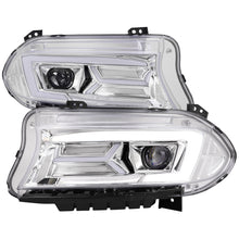 Load image into Gallery viewer, Spec-D Projector Headlights Dodge Charger (2015-2022) Sequential LED Turn Signal - Black or Chrome Alternate Image