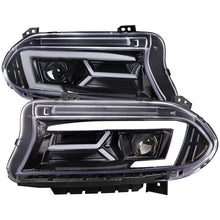 Load image into Gallery viewer, Spec-D Projector Headlights Dodge Charger (2015-2023) Sequential LED Turn Signal - Black or Chrome Alternate Image