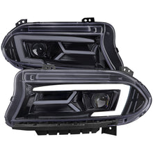 Load image into Gallery viewer, Spec-D Projector Headlights Dodge Charger (2015-2023) Sequential LED Turn Signal - Black or Chrome Alternate Image