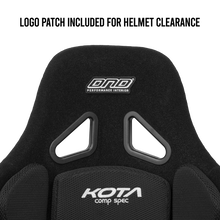 Load image into Gallery viewer, DND Kota Comp Spec Fixed Back Racing Seat – Black FRP Fiberglass Bucket Seat Alternate Image