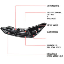 Load image into Gallery viewer, Spec-D Tail Lights Toyota Camry (2018-2022) Sequential LED w/ Breathing Effect Alternate Image