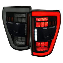 Load image into Gallery viewer, Spec-D Full LED Tail Lights Ford F150 (2021-2023) LED w/ Switchback Sequential Turn Signals Alternate Image