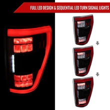 Load image into Gallery viewer, Spec-D Full LED Tail Lights Ford F150 (2021-2023) LED w/ Switchback Sequential Turn Signals Alternate Image