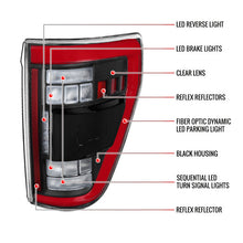 Load image into Gallery viewer, Spec-D Full LED Tail Lights Ford F150 (2021-2023) LED w/ Switchback Sequential Turn Signals Alternate Image