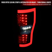 Load image into Gallery viewer, Spec-D Full LED Tail Lights Ford F250/ F350/ F450/ F550 Super Duty (2017-2019) LED Bar - Black or Chrome Alternate Image