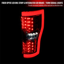 Load image into Gallery viewer, Spec-D Full LED Tail Lights Ford F250/ F350/ F450/ F550 Super Duty (2017-2019) LED Bar - Black or Chrome Alternate Image
