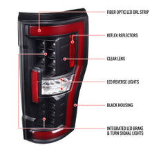 Load image into Gallery viewer, Spec-D Full LED Tail Lights Ford F250/ F350/ F450/ F550 Super Duty (2017-2019) LED Bar - Black or Chrome Alternate Image