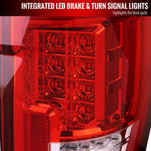 Load image into Gallery viewer, Spec-D Full LED Tail Lights Ford F250/ F350/ F450/ F550 Super Duty (2017-2019) LED Bar - Black or Chrome Alternate Image