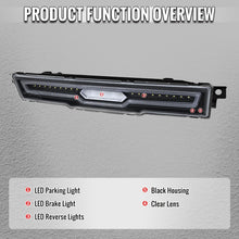 Load image into Gallery viewer, Spec-D Rear Bumper LED Brake Light Subaru BRZ &amp; Toyota GR86 (2022-2025)  Jet Black / Matte Black Alternate Image