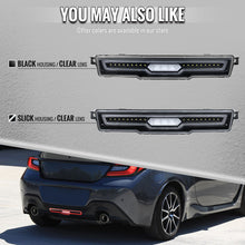 Load image into Gallery viewer, Spec-D Rear Bumper LED Brake Light Subaru BRZ &amp; Toyota GR86 (2022-2025)  Jet Black / Matte Black Alternate Image