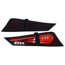 Load image into Gallery viewer, Spec-D Full LED Tail Lights for Lexus IS250 &amp; IS350 (2014-2017) Sequential Turn Signals - Black - Clear or Smoked Lens Alternate Image