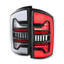 Load image into Gallery viewer, Spec-D LED Tail Lights Dodge Ram (02-06) Dynamic LED C Light Bar - Black / Chrome / Red Alternate Image