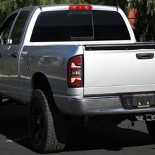 Load image into Gallery viewer, Spec-D LED Tail Lights Dodge Ram (07-08) 2500/3500 (07-09) Dynamic LED C Light Bar - Black / Chrome / Red Alternate Image