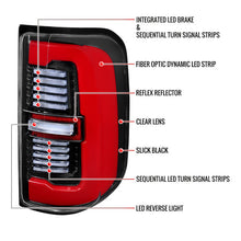 Load image into Gallery viewer, Spec-D Full LED Tail Lights Ram 1500 (2019-2024) With/Without Sequential Turn Signal Alternate Image