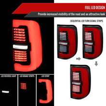 Load image into Gallery viewer, Spec-D Full LED Tail Lights Ram 1500 (2019-2024) With/Without Sequential Turn Signal Alternate Image