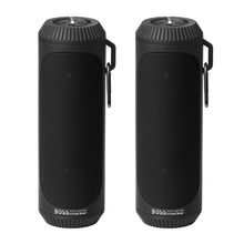 Load image into Gallery viewer, Boss Audio System BOLT Portable Bluetooth Speaker - Black (Pair) with TWS, Flashlight, and Weatherproof Design Alternate Image