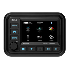 Load image into Gallery viewer, Boss Audio Systems Weatherproof Marine Gauge Receiver with Bluetooth, Digital Media MP3 Player, Built-in Amplifier, USB Port &amp; AM/FM Radio Alternate Image