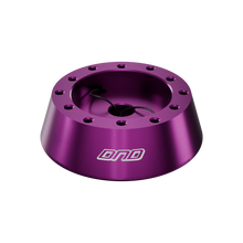 Load image into Gallery viewer, DND Low Profile Steering Wheel Hub for Mazda (78-12) Hyundai (94-16) Kia (99-10) Purple / Red / Black / Tungsten / Silver Alternate Image