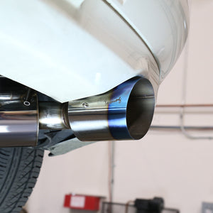 Spec-D Tuning Exhaust Infiniti G35 Coupe (03-07) Dual Muffler Polished or Blue Burnt Tips