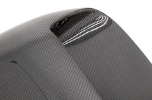 Load image into Gallery viewer, OLM Hood Scoop for Subaru WRX / WRX STI (2015-2021) Oversized Carbon Fiber OLMA.70142.1 Alternate Image