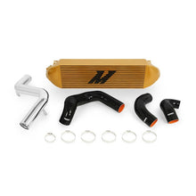Load image into Gallery viewer, Mishimoto Intercooler Ford Focus ST (13-18) w/ or w/o Intercooler Pipe &amp; Hose - w/ Silver Pipes &amp; Black Hoses / Gold Alternate Image