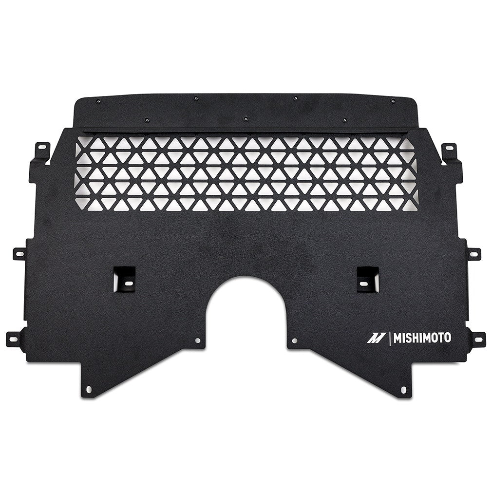 Mishimoto Skid Plate BMW G80 M3 G82 M4 G87 M2 (2021-2025) Wrinkle Black Oil Cooler Guard