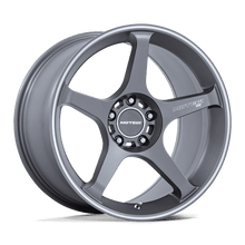Load image into Gallery viewer, Motegi Racing MR159 Battle V Wheels 18x10.5 | 5x114.3 , 5x120 | +25 or +35 Offset Blackbird Metallic or Gunzilla with Machined Lip Stripe Alternate Image