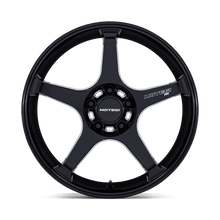 Load image into Gallery viewer, Motegi Racing MR159 Battle V Wheels 18x8.5 | 5x100, 5x114.3, 5x120 | +30 , +22 , +25 Offset Black / Gunzilla with Machined Lip / White / Blue Alternate Image
