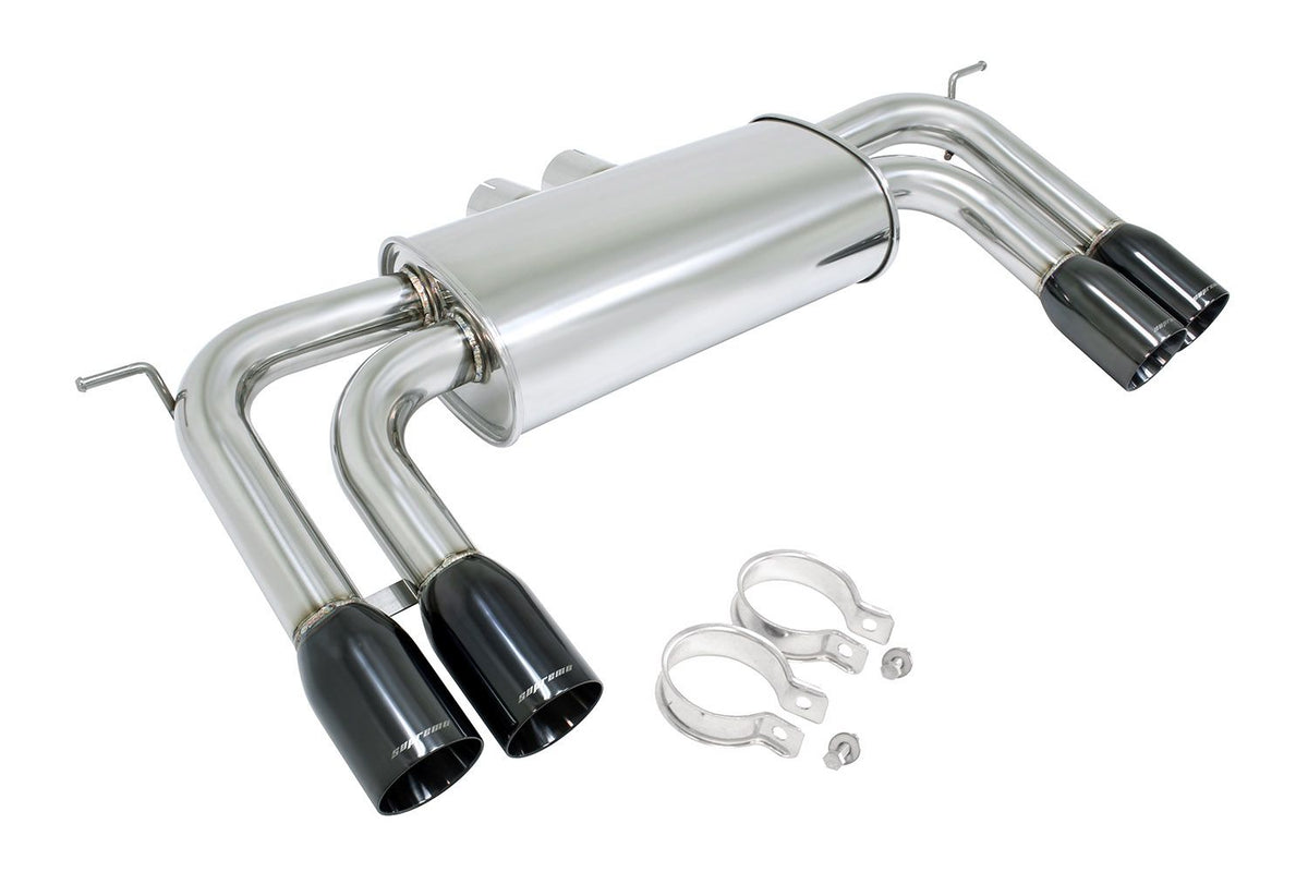 Megan Racing Exhaust BMW X5M (10-13) X6M (10-14) Supremo w/ Black Chro ...