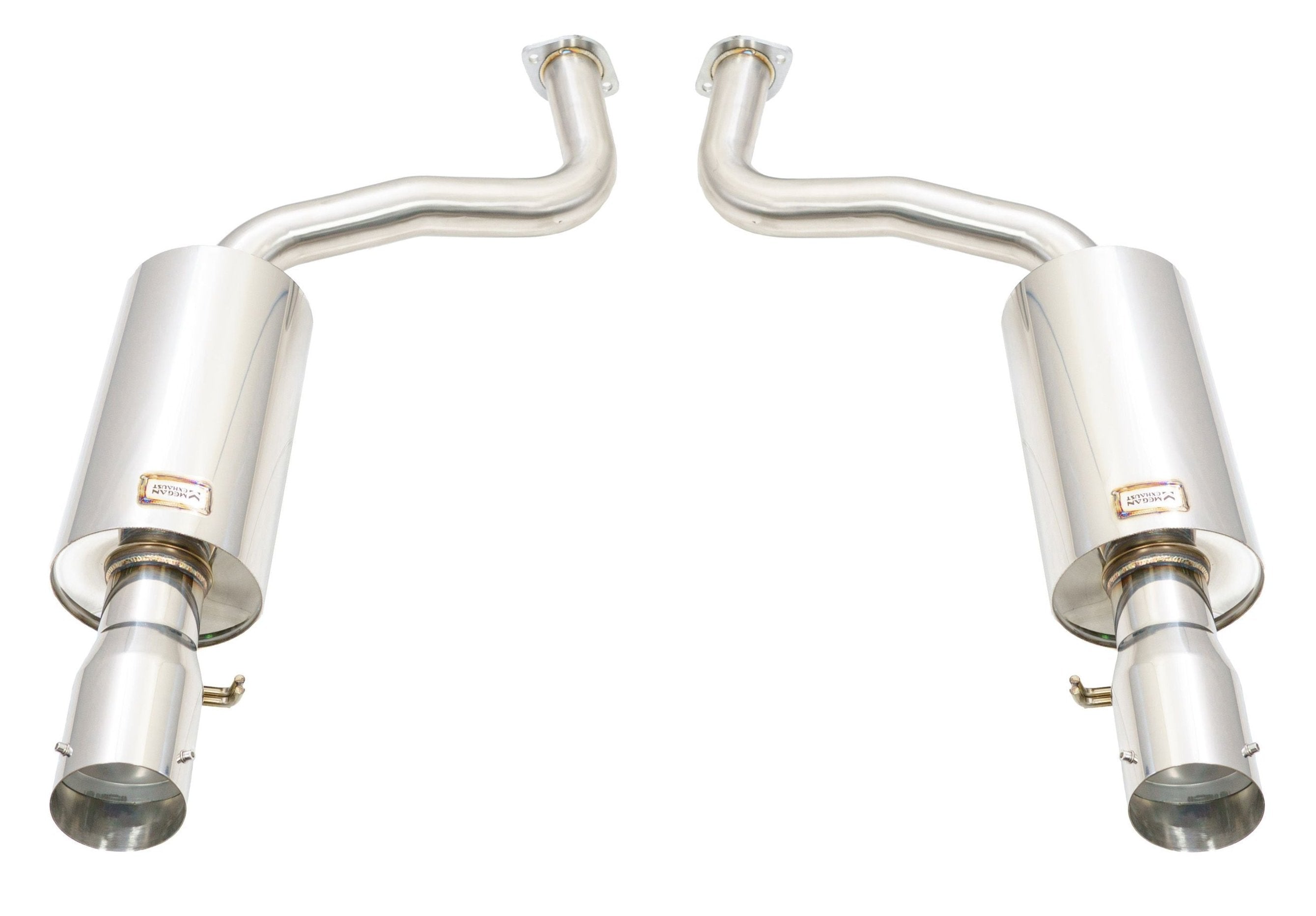 Megan Racing Exhaust Lexus GS300 GS400 GS430 (98-05) Polished Dual Muf