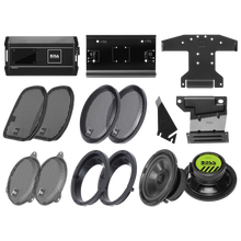 Load image into Gallery viewer, Boss Audio Systems Harley Davidson Bike Front Speakers Kit System - 4 Channel Amplifier/ 6.5 Inch Full Range 300-Watt Speakers BHD3F Alternate Image