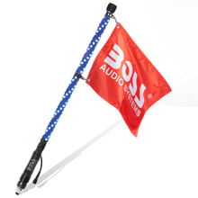 Load image into Gallery viewer, Boss Audio Systems ATV Whip Antenna - 24"/ 48"/ 72", 360° RGB Multicolor LED (Red, Green, Blue), 20 Color Modes, 15 Brightness Levels, Marine Rated Weatherproof IP67 - 24" Alternate Image