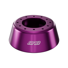 Load image into Gallery viewer, DND Low Profile Steering Wheel Hub for Nissan 350Z 370Z (02-20) Infiniti G35 G37 (03-15) Purple / Red / Tungsten / Black Alternate Image