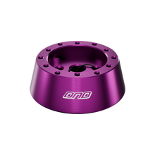 Load image into Gallery viewer, DND Low Profile Steering Wheel Hub for Nissan S13 S14 R32 R33 R34 Altima Sentry Pickup (87-06) Purple / Red / Black / Tungsten / Silver Alternate Image