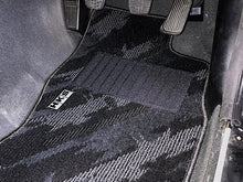 Load image into Gallery viewer, HKS Floor Mats Nissan Skyline GT-R R34 BNR34 (1999-2002) Monotone Oil Splash Pattern, Full Set of 3, RHD Only, 53001-AN026 Alternate Image