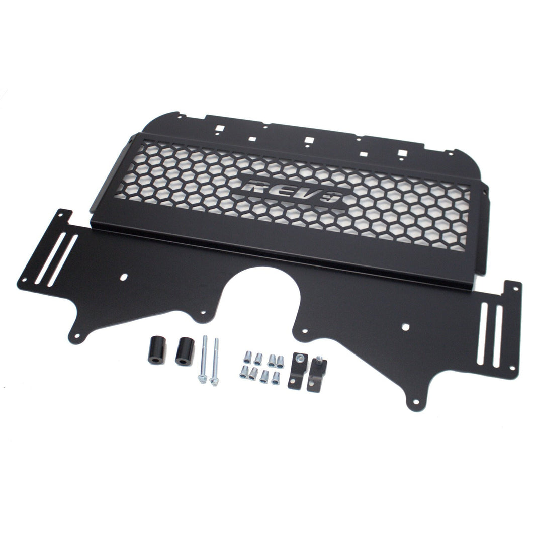 Rev9 Oil Cooler Skid Plate BMW G80 M3 / G82 M4 / G87 M2 (21-25) G8X Black Under Tray Guard