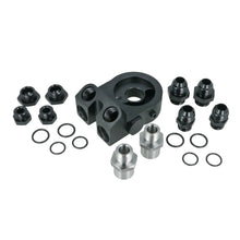 Load image into Gallery viewer, BOOST Products Thermostatic Oil Filter Sandwich Plate Adapter M22x1.5 / -8 AN to -10 AN OF-M22-BM Alternate Image