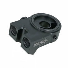 Load image into Gallery viewer, BOOST Products Thermostatic Oil Filter Sandwich Plate Adapter M22x1.5 / -8 AN to -10 AN OF-M22-BM Alternate Image