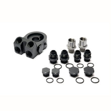 Load image into Gallery viewer, BOOST Products Thermostatic Oil Filter Sandwich Plate Adapter M22x1.5 / -8 AN to -10 AN OF-M22-BM Alternate Image